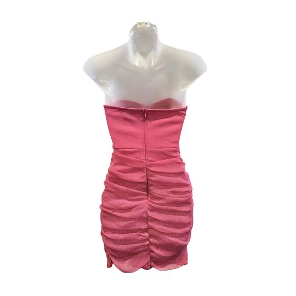 Pretty Little Thing Hot Pink Dress - Picture 1 of 2